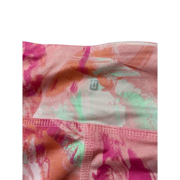 Ideology Pink Abstract Swirl Performance Leggings, Girls Size M - Picture 5 of 5